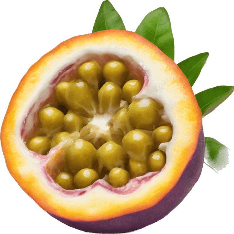 Passion fruit emoji