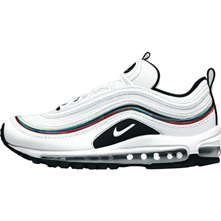 nike air max 97 white emoji