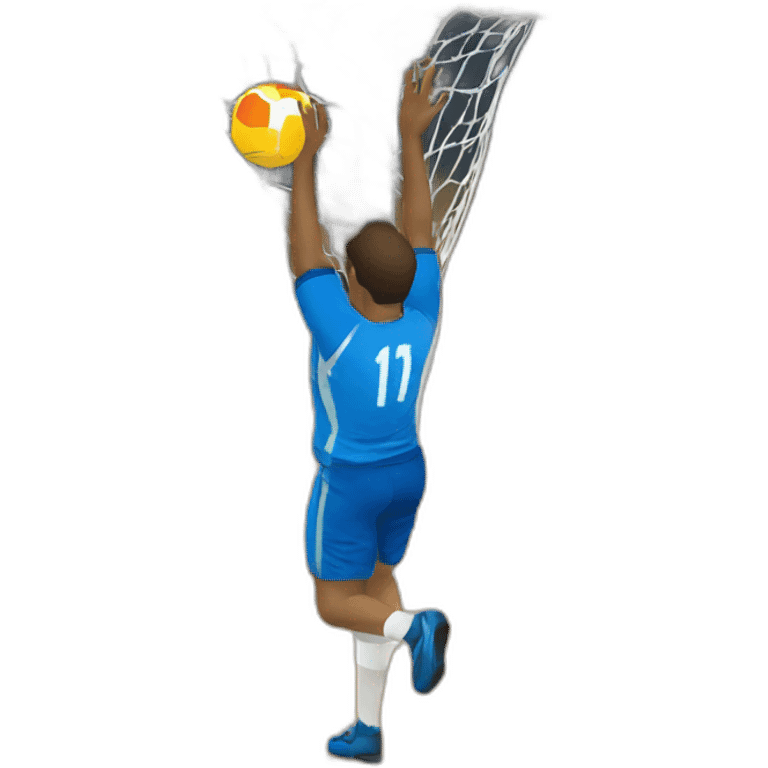 Handball goal emoji