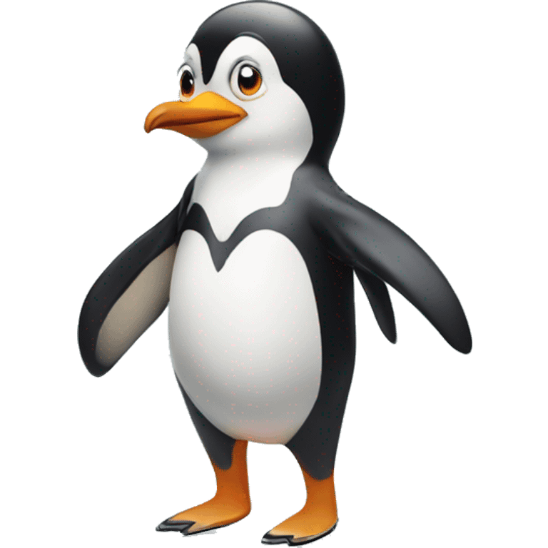 penguin in swimsuit emoji