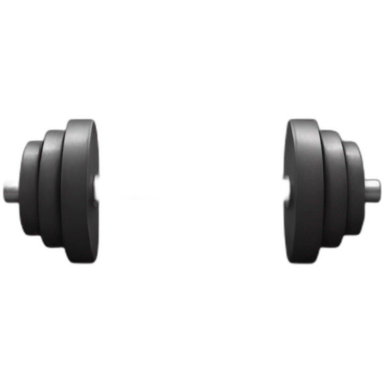 Barbell emoji