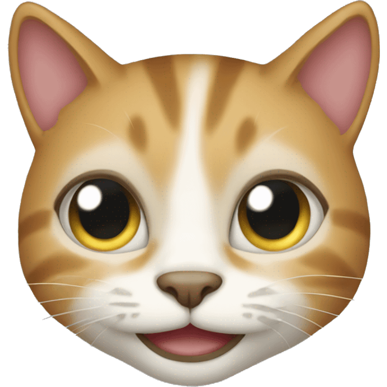 Cat smiling  emoji