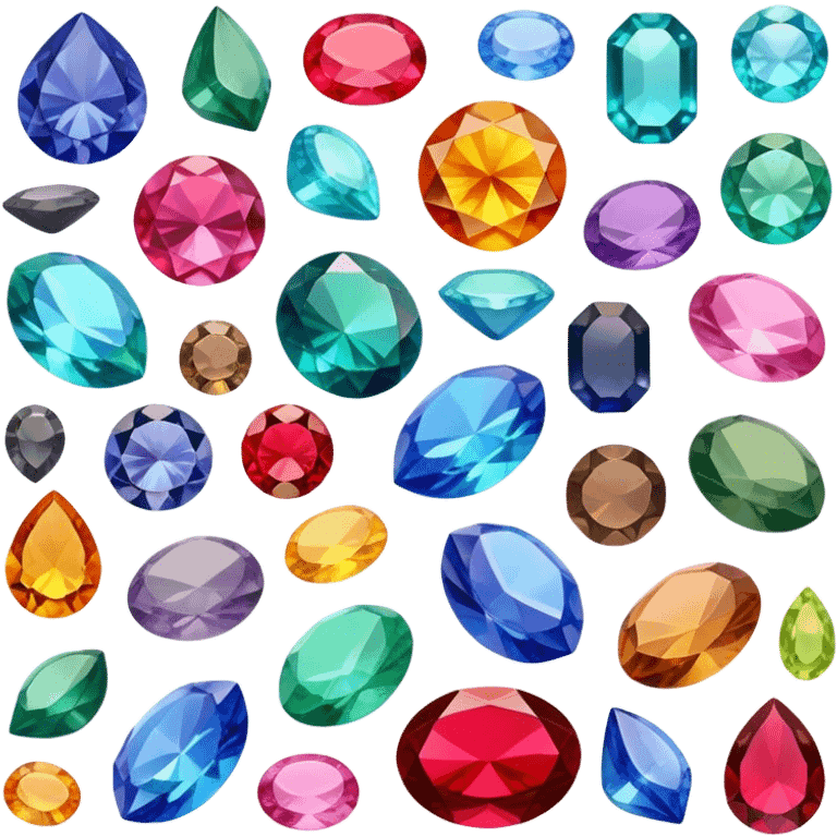 Natural gemstones  emoji