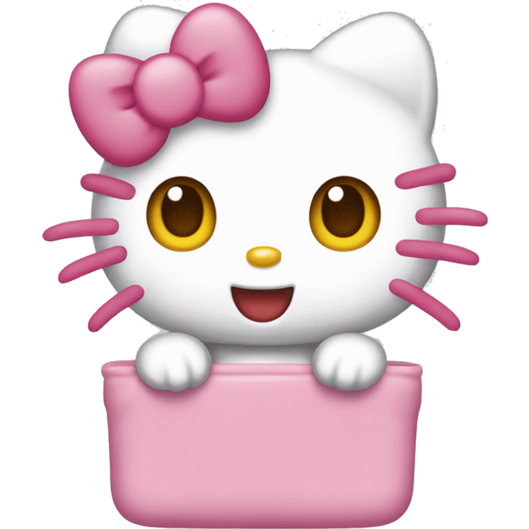 Hello kitty’s best friend my melody emoji