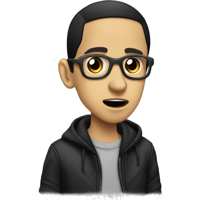 Canserbero y bzrp emoji