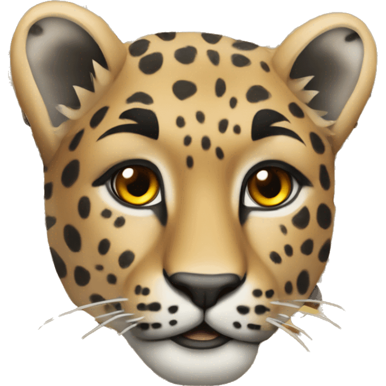 fiocco leopardato emoji