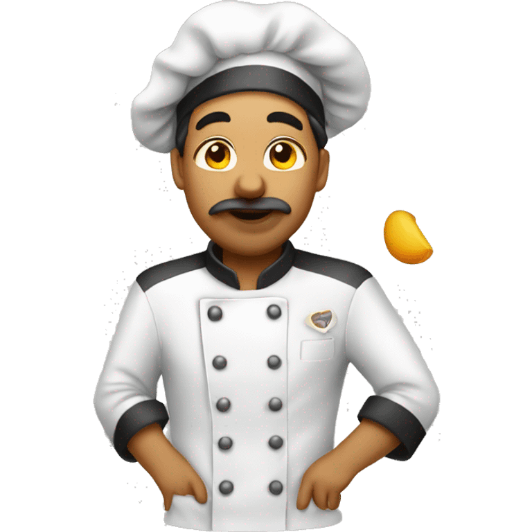 Chef kissed emoji  emoji