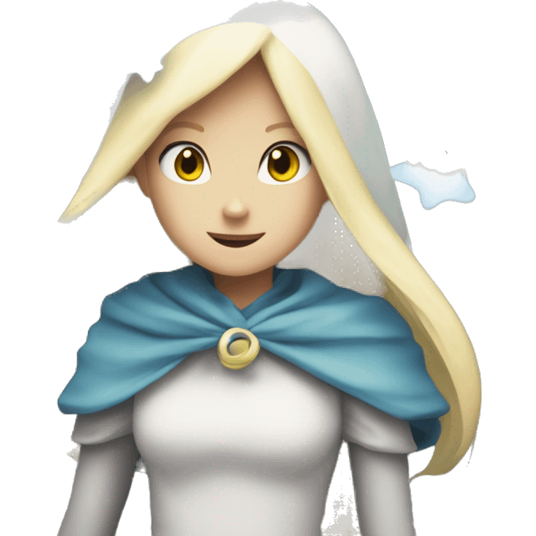 Fionna is that a ghost behind you? emoji