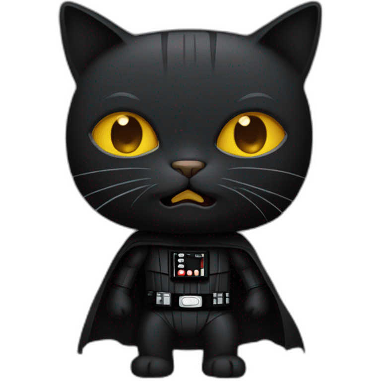 Cat dark vador emoji