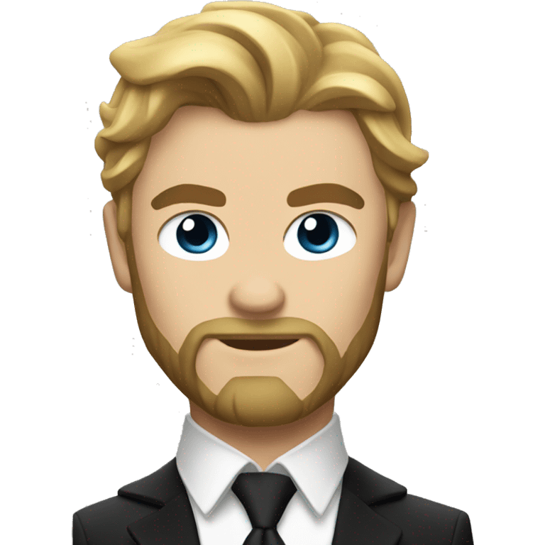 Thor in tux emoji