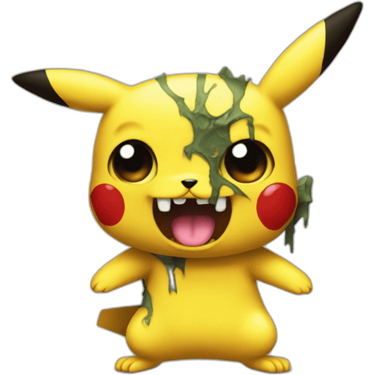 zombie pikachu emoji