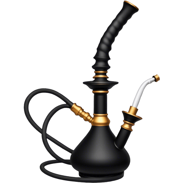 black hookah emoji