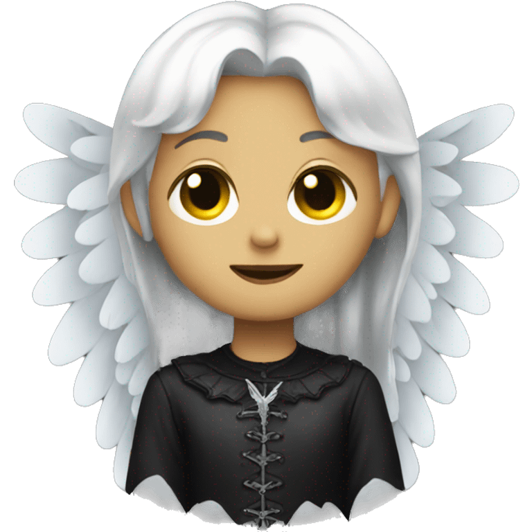 Gothic angel emoji