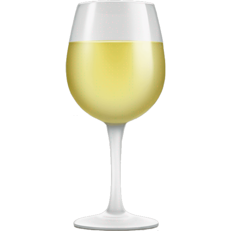 White wine glass  emoji