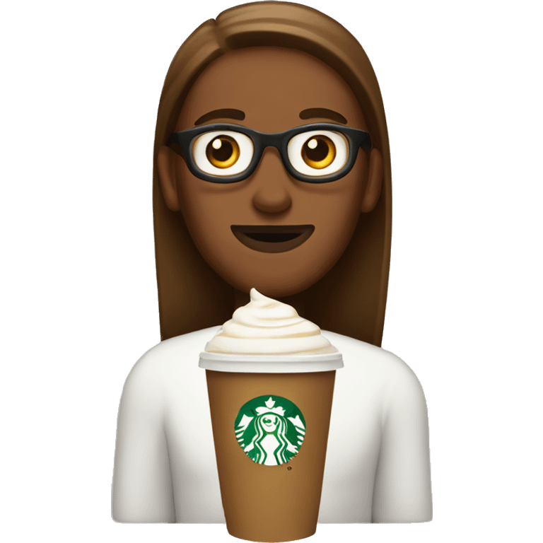 Starbucks macchiato  emoji