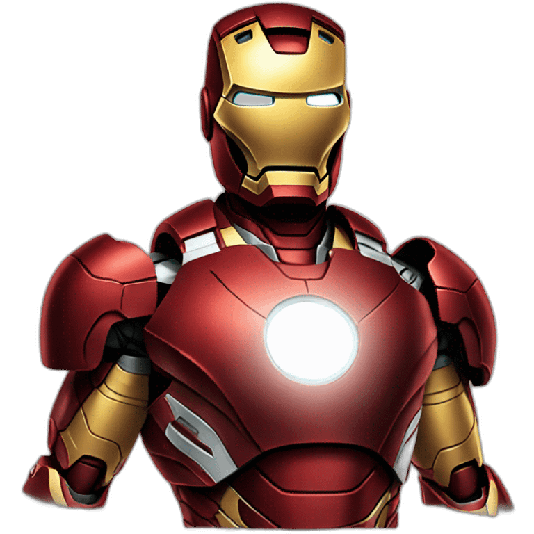 fullbody iron man emoji