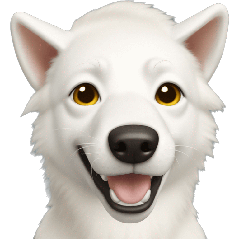 Albino dingo  emoji