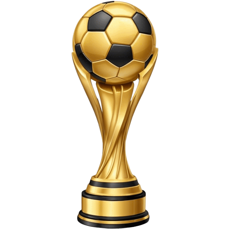 world cup trophy emoji