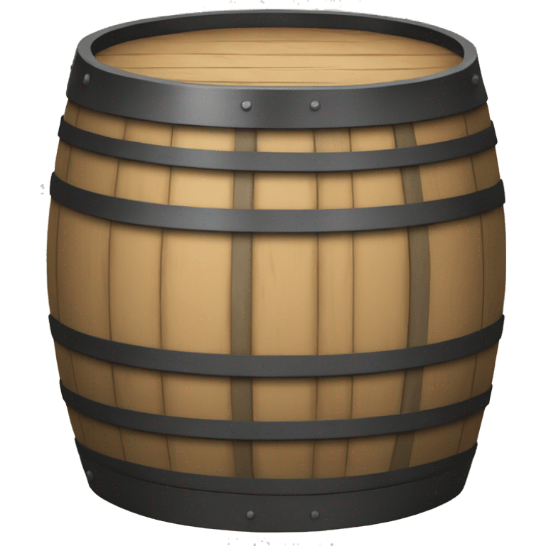 wooden barrel emoji