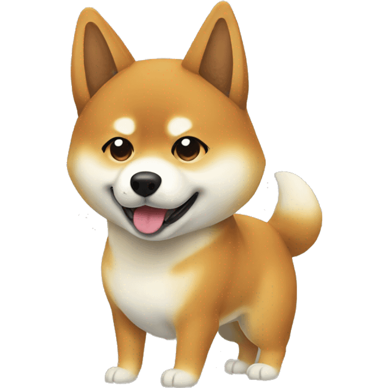 Shibainu autum emoji