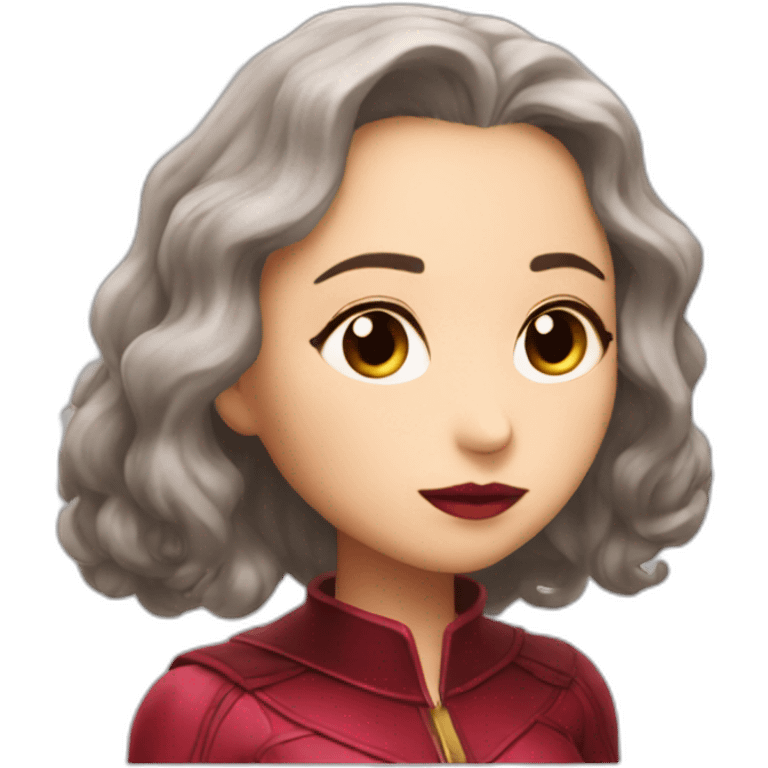 wanda maximoff kissing vision emoji