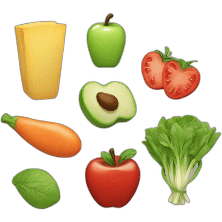 Healthy food emoji