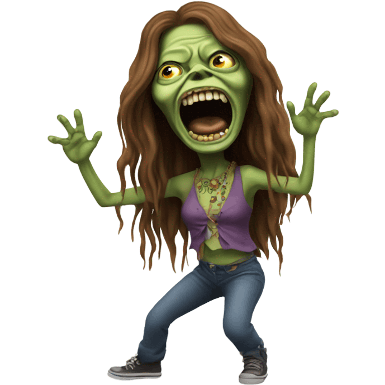  janis joplin zombie dancing emoji