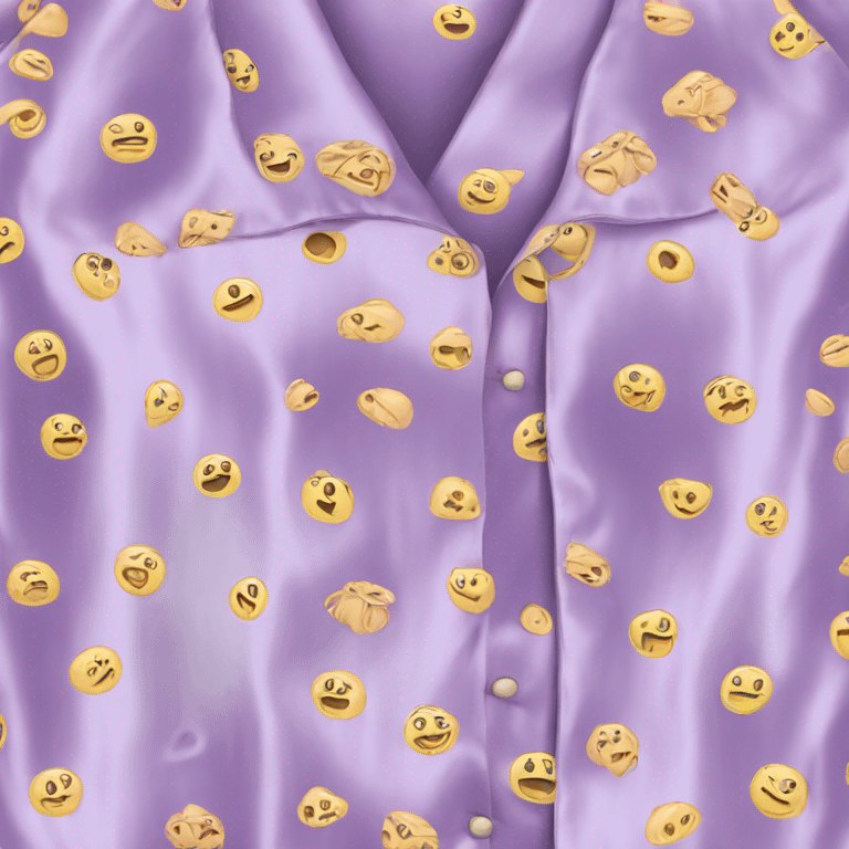 silk pajamas  emoji