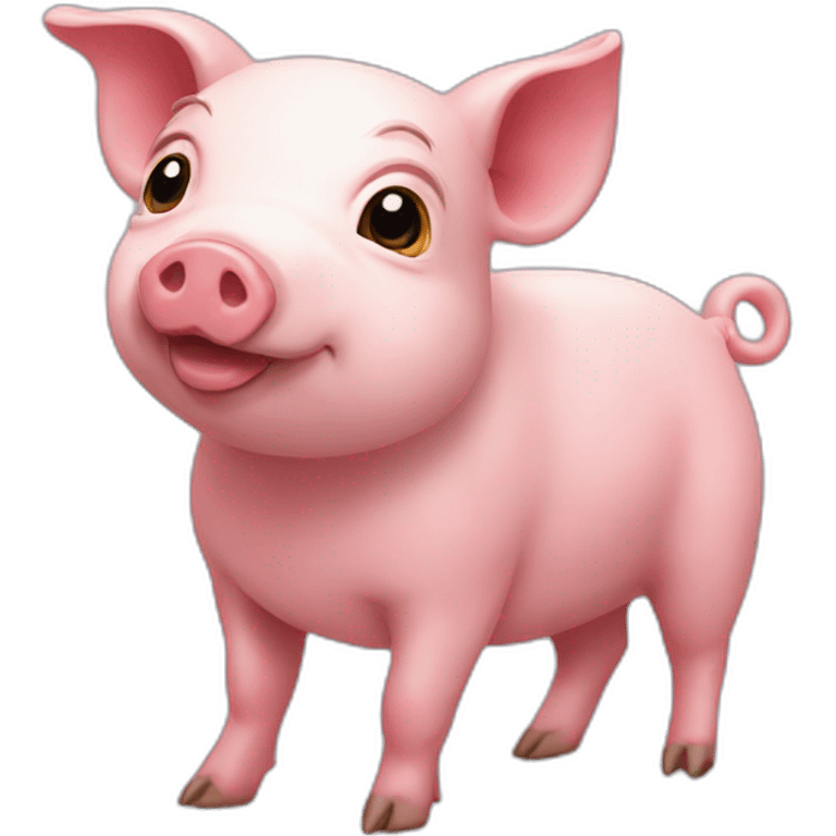 cochinita pig en bikini emoji