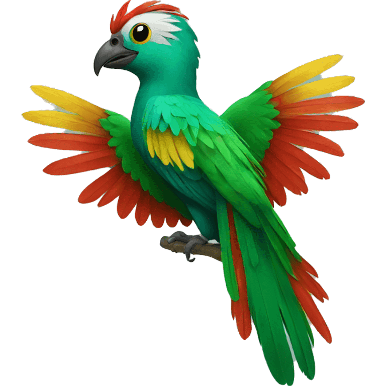 Quetzal bird emoji