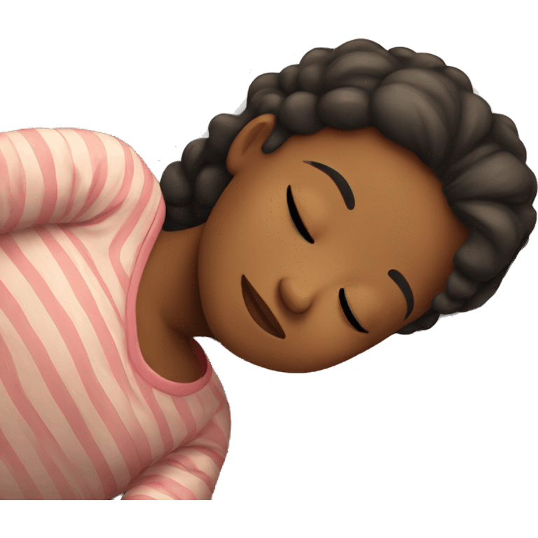 girl sleeping emoji