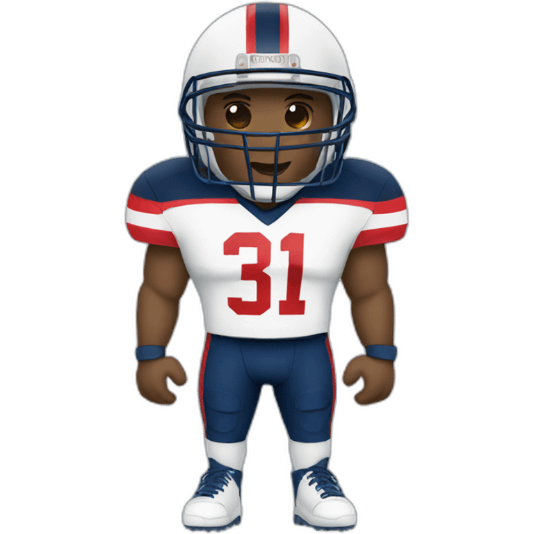 American football player emoji