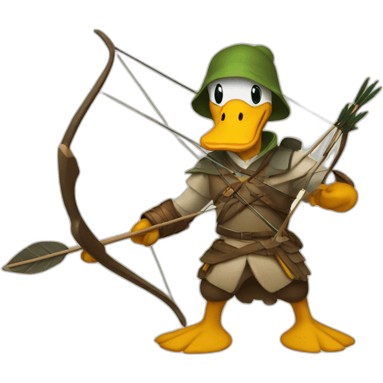 Duck archer emoji