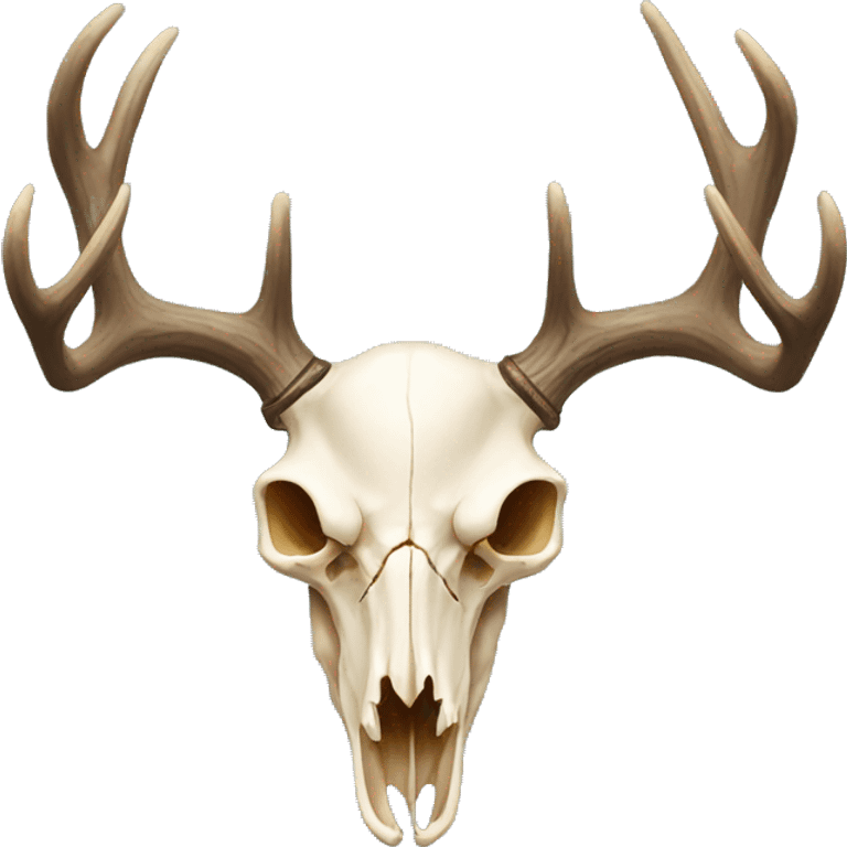 Deer skull emoji