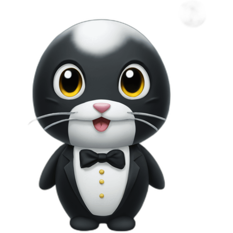 tux moon sea emoji