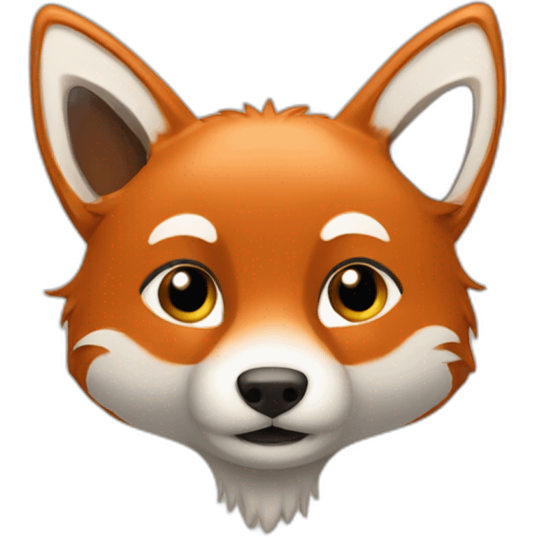 Renard mignon emoji