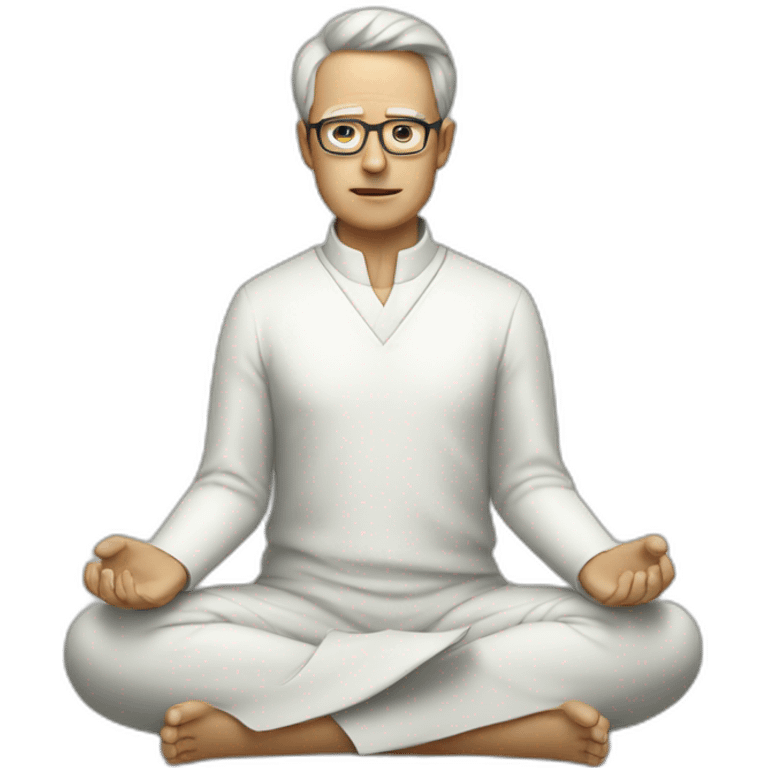 dr stanger meditating emoji