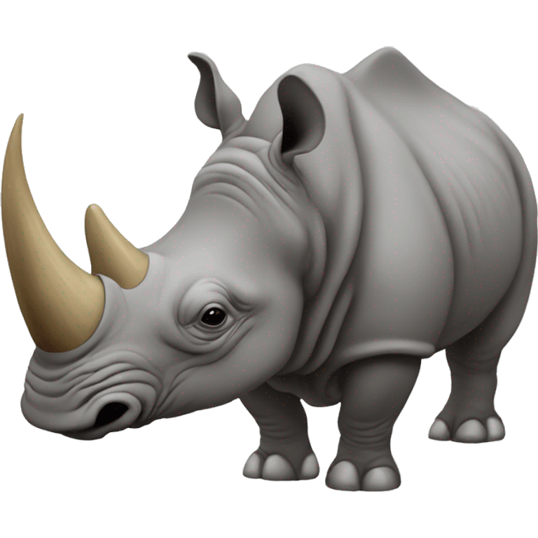 Rhinocéros empereur emoji