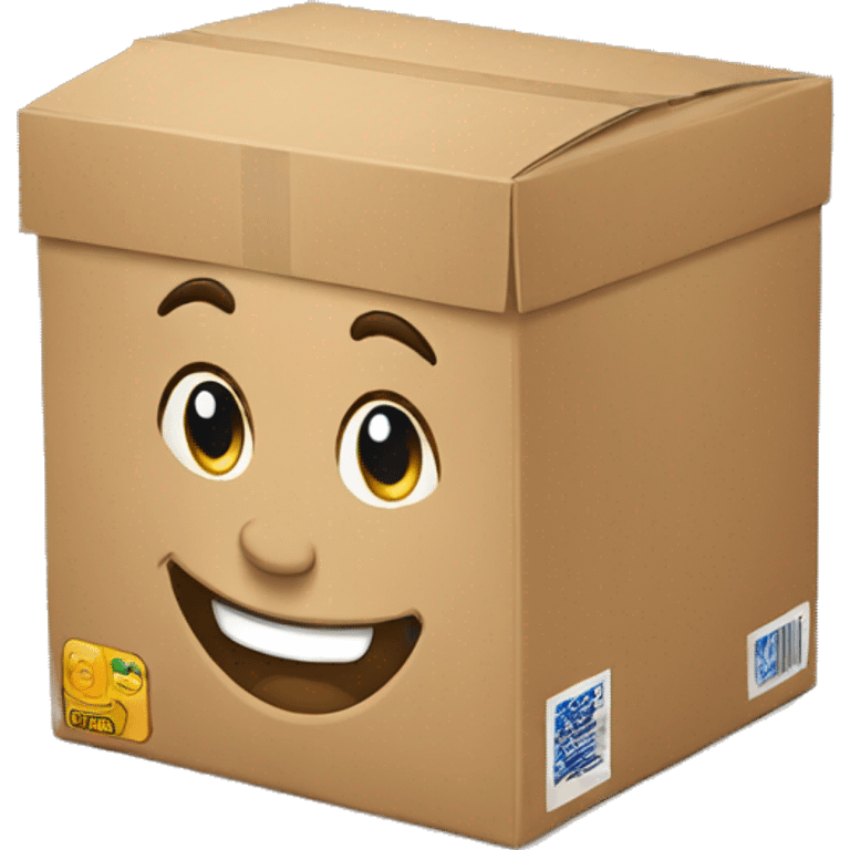 women delivery box emoji