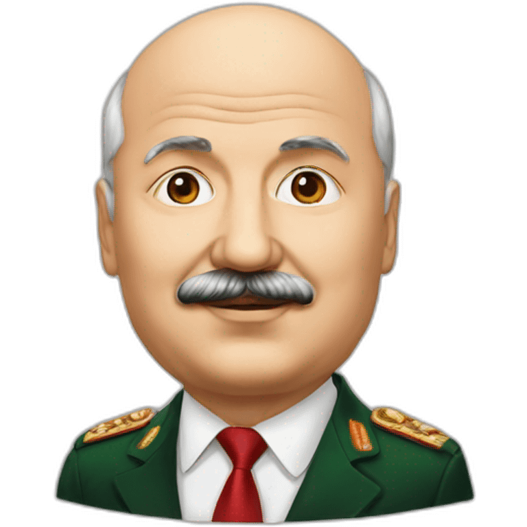 Lukashenko and potato emoji