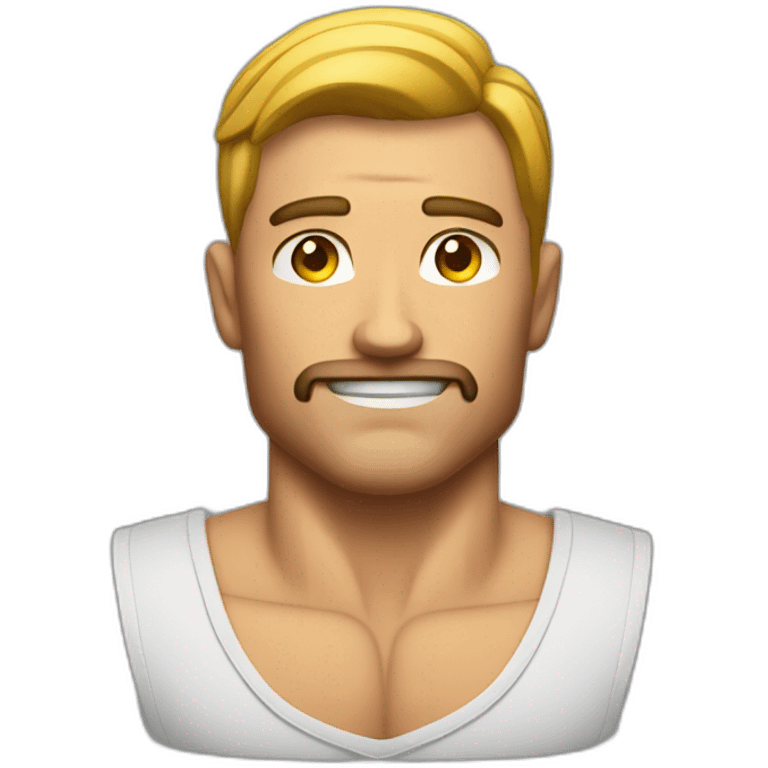 Homme musclé emoji