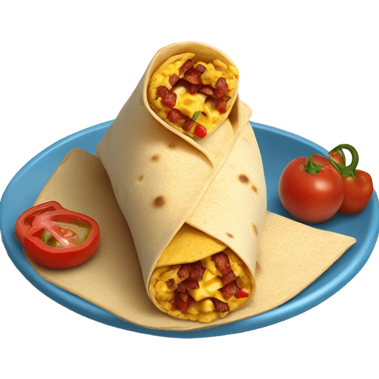 Breakfast burrito emoji