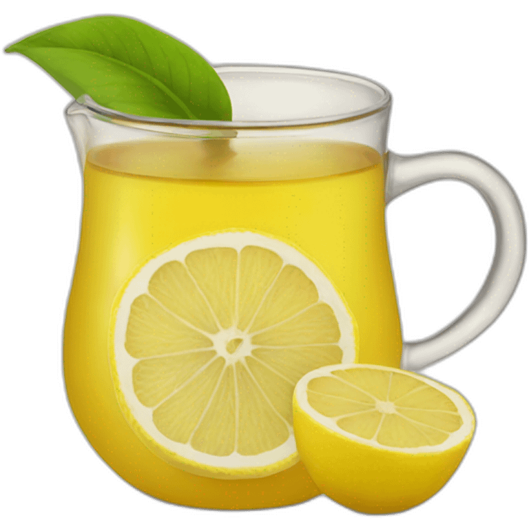 lemon ginger tea emoji