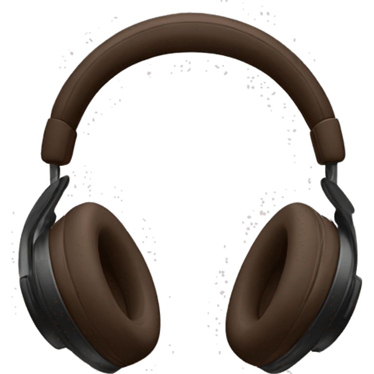 dark brown beats studio pro headphones  emoji