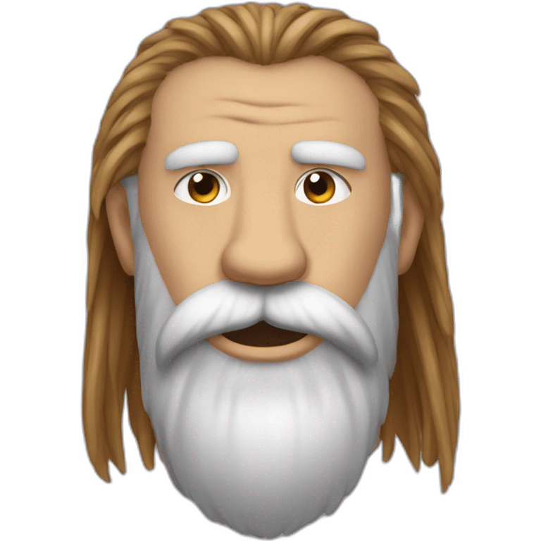 Agame barbu emoji