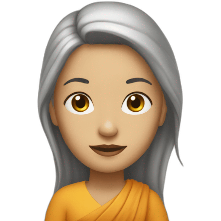 female spirtual guru emoji