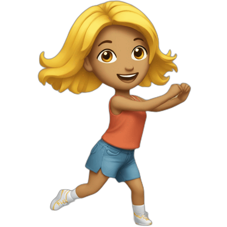 dansing girl emoji