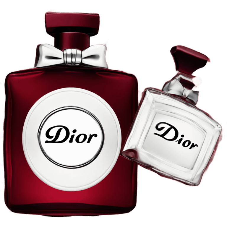 Dior perfume dark red bottle hypnotic poison emoji