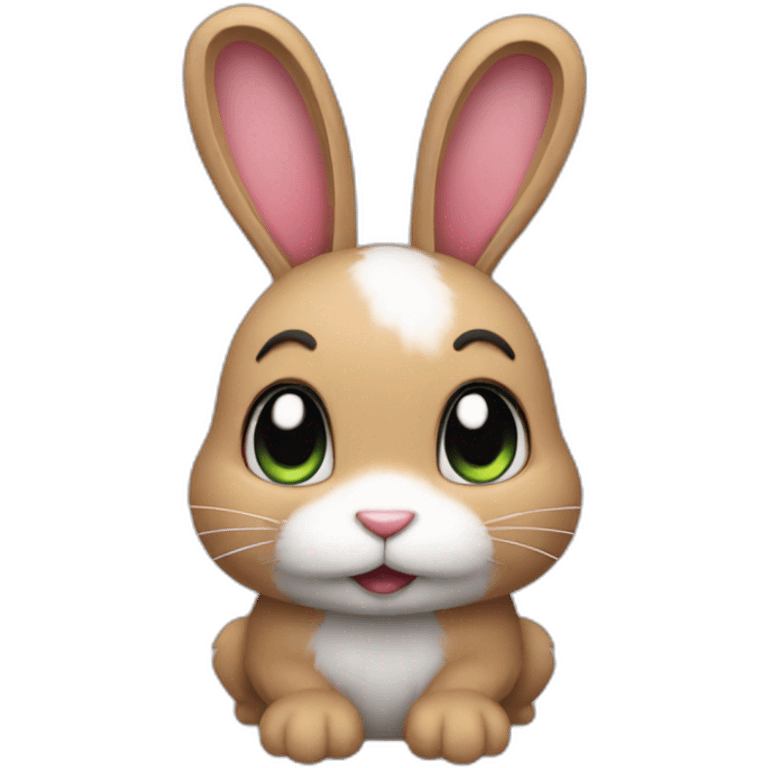 Bunny gaming emoji