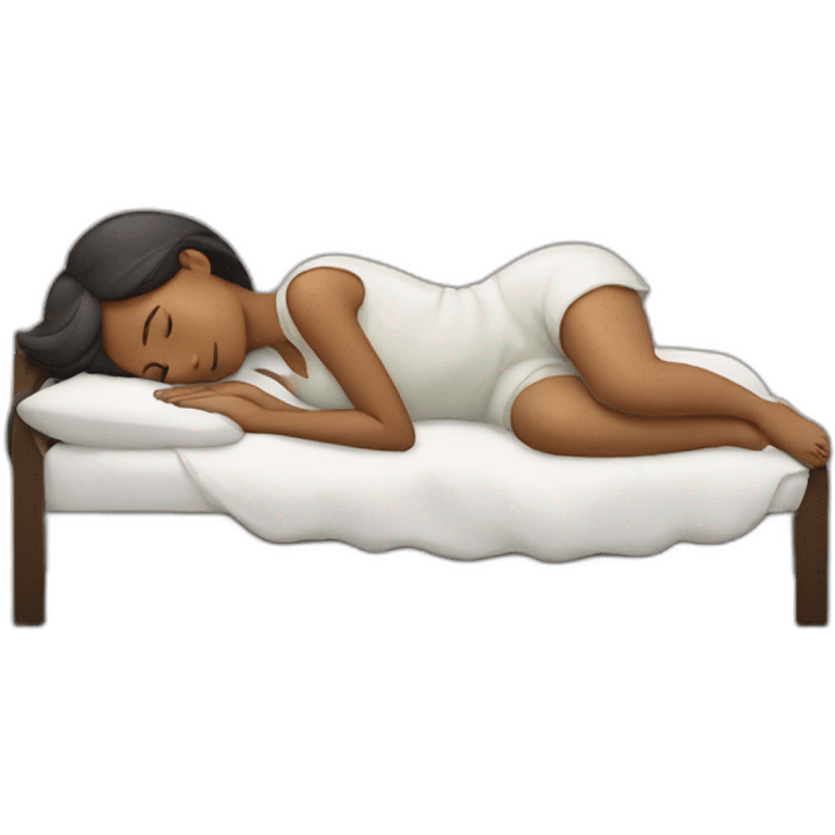 girl sleeping emoji